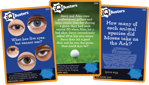 IQ Busters Cards : Mind Bogglers